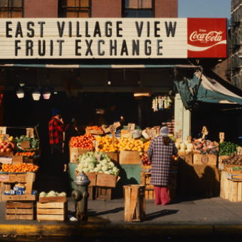 East Village View Fruit Exchange